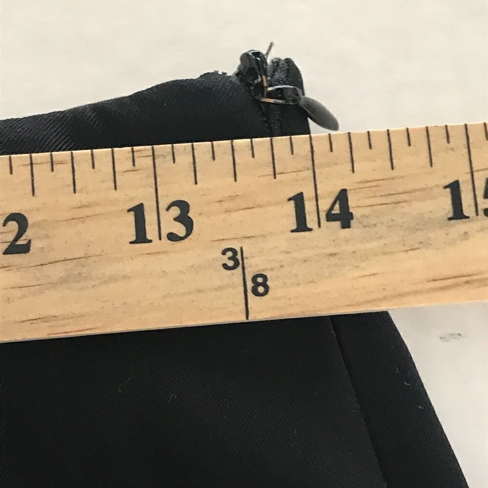 CLIO Women’s Black Trousers with Lovely Beading in the Hems - Picture 6 of 10